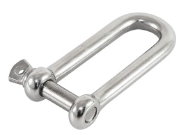 Скоба такелажная U-образная длинная 4 мм нерж (10017278)